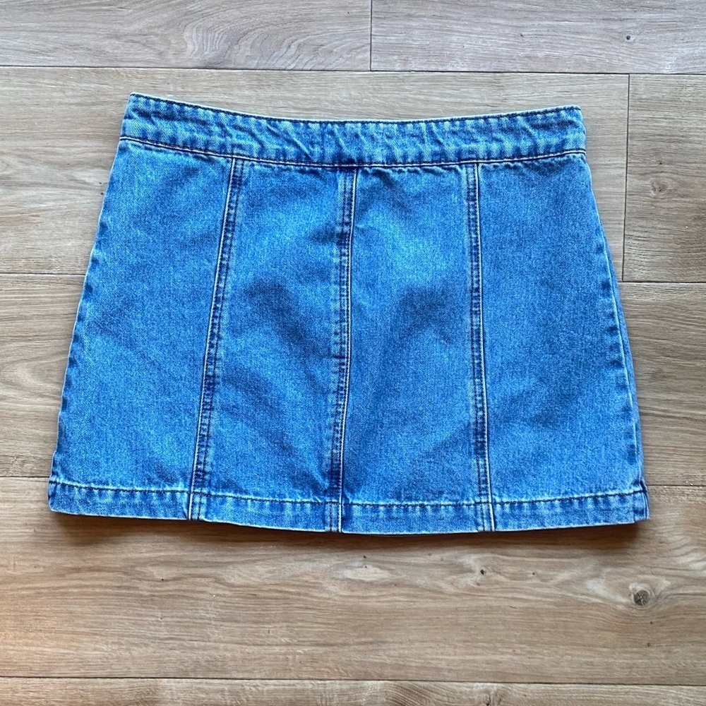 Altar'd State Zip Up Mini Skirt - Picture 2 of 8
